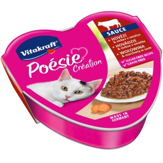 Vitakraft Poesie Creation Sauce Wołowina Mokra karma dla kota op. 85g
