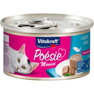 Vitakraft Poesie Mousse z łososiem Mokra karma dla kota op. 85g
