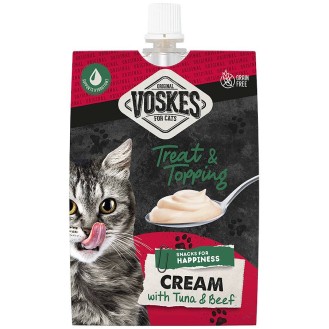 Voskes Original Cream Tuna&Beef Przysmak dla kota op. 90g