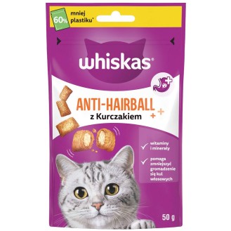 Whiskas Przysmak Anti-Hairball dla kota op. 50 [Data ważności: 05.07.2026]