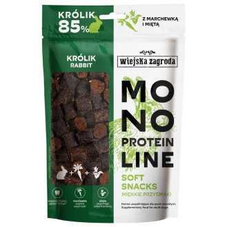 Wiejska Zagroda Monoprotein Soft Snacks Przysmaki z Królikiem dla psa op. 115g