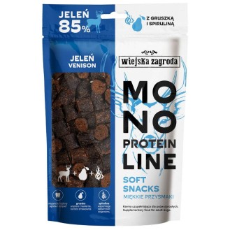 Wiejska Zagroda Monoprotein Soft Snacks Przysmaki z Jeleniem dla psa op. 115g