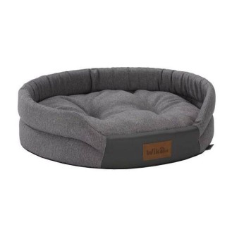 Wikopet Home Legowisko Animals rozm. S 48x40x13cm kolor szary