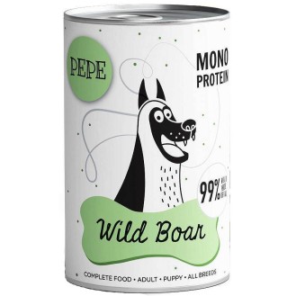 Paka Zwierzaka Pepe Dziczyzna Mokra karma dla psa op. 400g