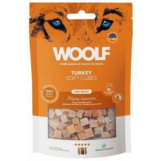 Woolf Przysmak Turkey Soft Cubes dla psa op. 100g