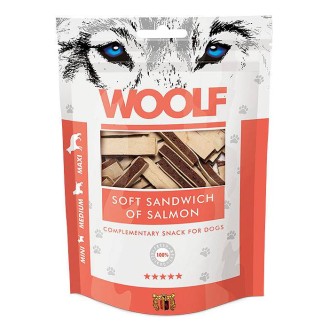 Woolf Przysmak Soft Sandwich of Salmon dla psa op. 100g