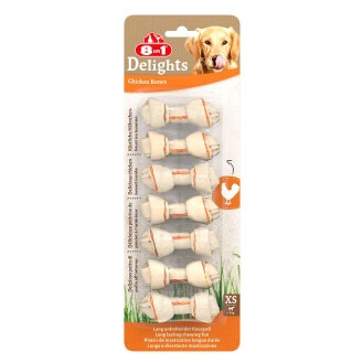8in1 Kość Delights Chicken dla psa rozm. XS op. 7szt.
