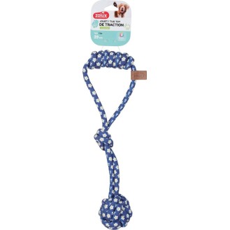 Zolux BLUE FLOWER Sznur-Szarpak dla psa rozm. 39cm nr kat. 480733 WYPRZEDAŻ