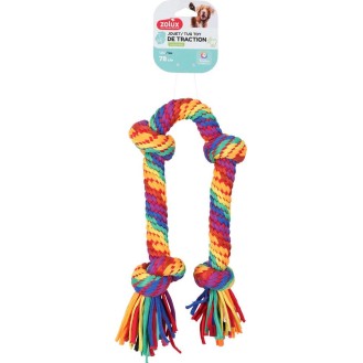 Zolux RAINBOW Sznur-Szarpak dla psa rozm. 78cm nr kat. 480738
